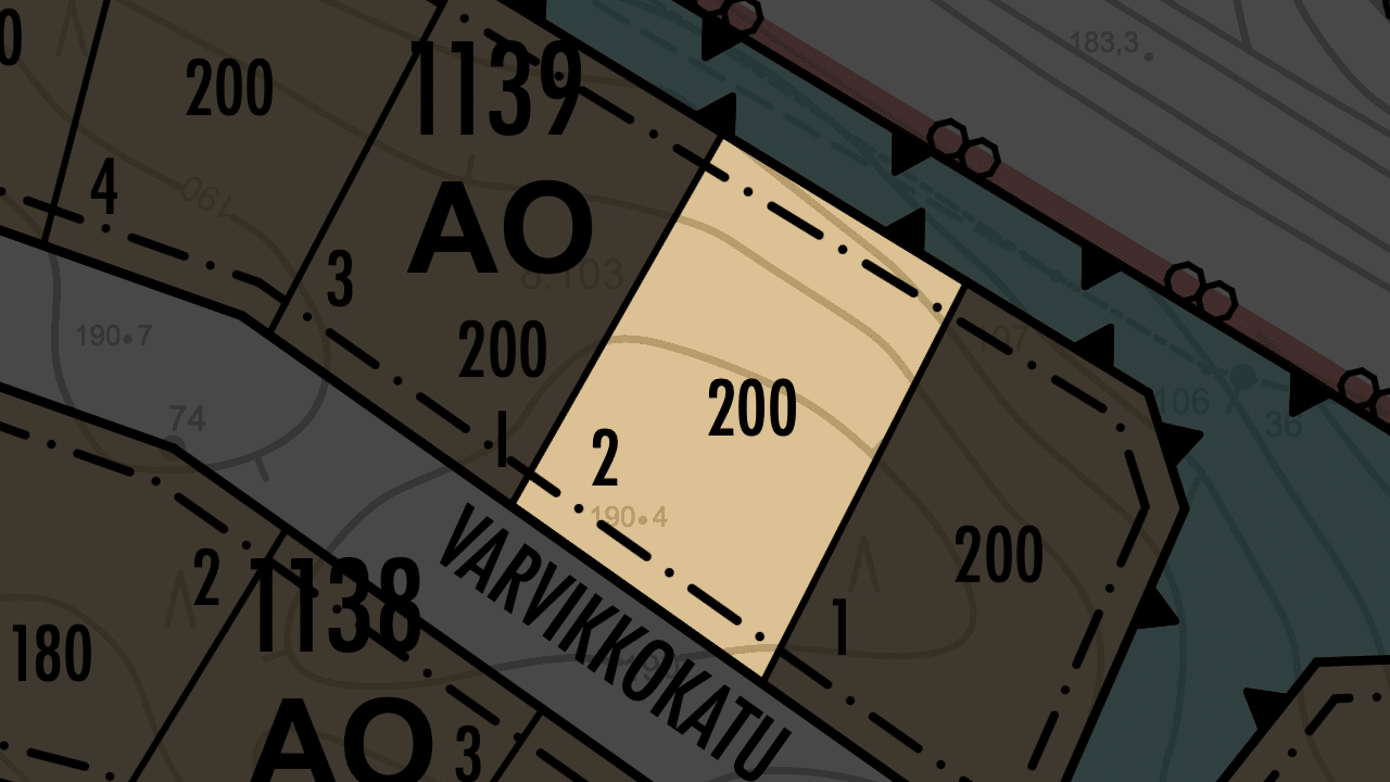 Varvikkokadun korttelialue 1139, tontti 2.