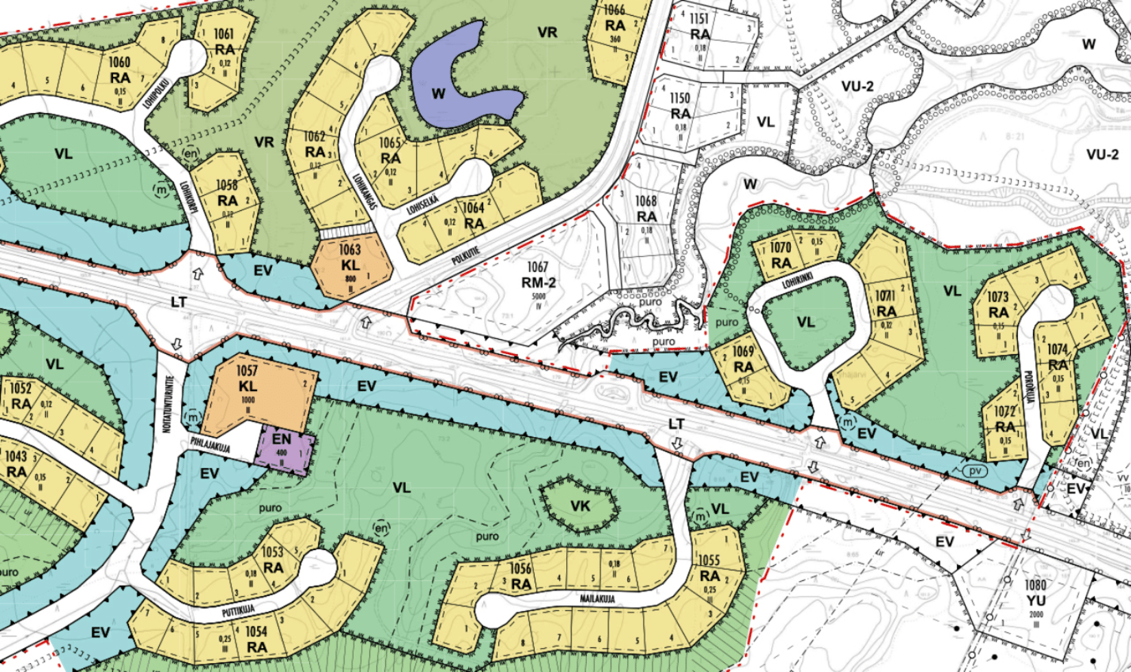Kortteleittain_myytävät_tontit-Kiinteistöyhtymä Pesoset Oy